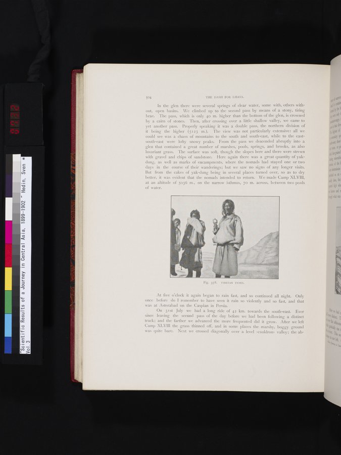 Scientific Results of a Journey in Central Asia, 1899-1902 : vol.3 / 732 ページ（カラー画像）