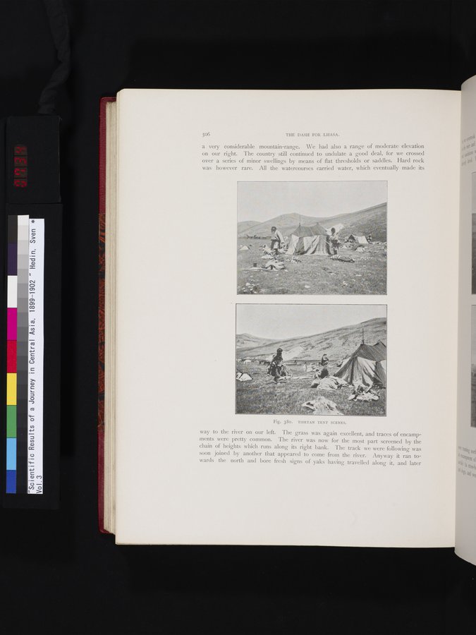 Scientific Results of a Journey in Central Asia, 1899-1902 : vol.3 / 734 ページ（カラー画像）