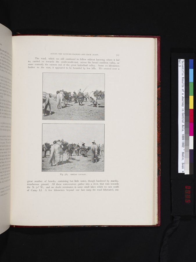Scientific Results of a Journey in Central Asia, 1899-1902 : vol.3 / 745 ページ（カラー画像）