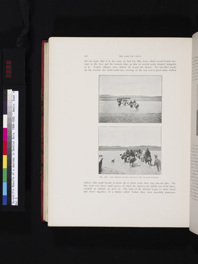 Scientific Results of a Journey in Central Asia, 1899-1902 : vol.3 / Page 748 (Color Image)