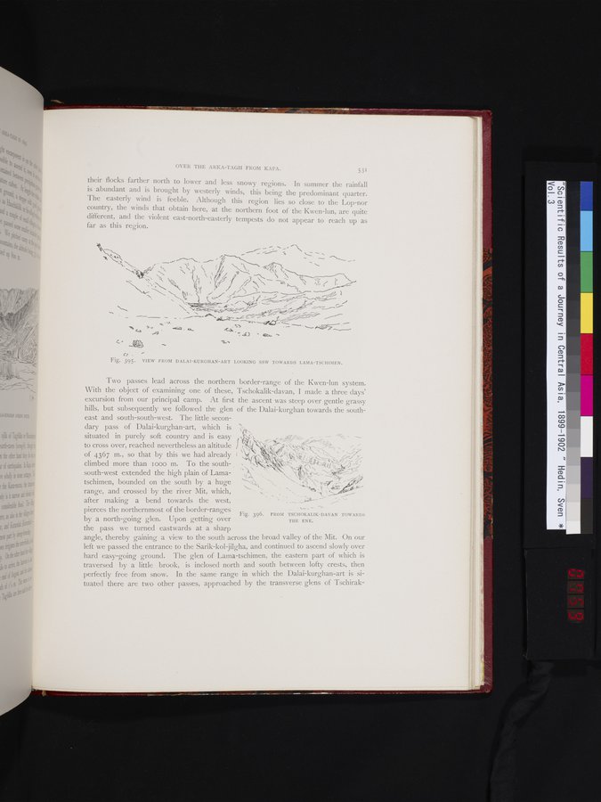 Scientific Results of a Journey in Central Asia, 1899-1902 : vol.3 / 759 ページ（カラー画像）