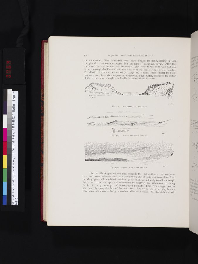 Scientific Results of a Journey in Central Asia, 1899-1902 : vol.3 / 764 ページ（カラー画像）