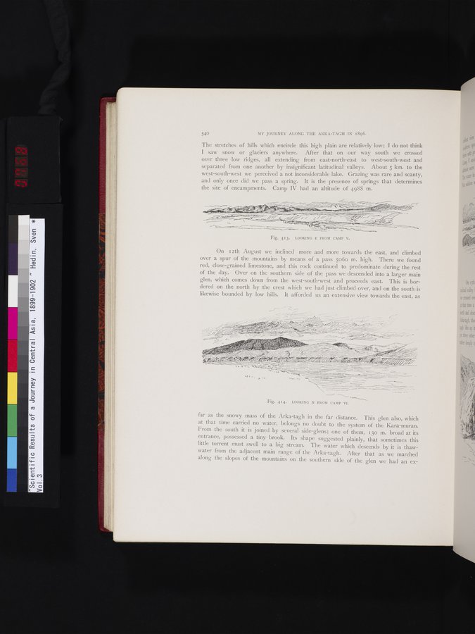 Scientific Results of a Journey in Central Asia, 1899-1902 : vol.3 / Page 768 (Color Image)