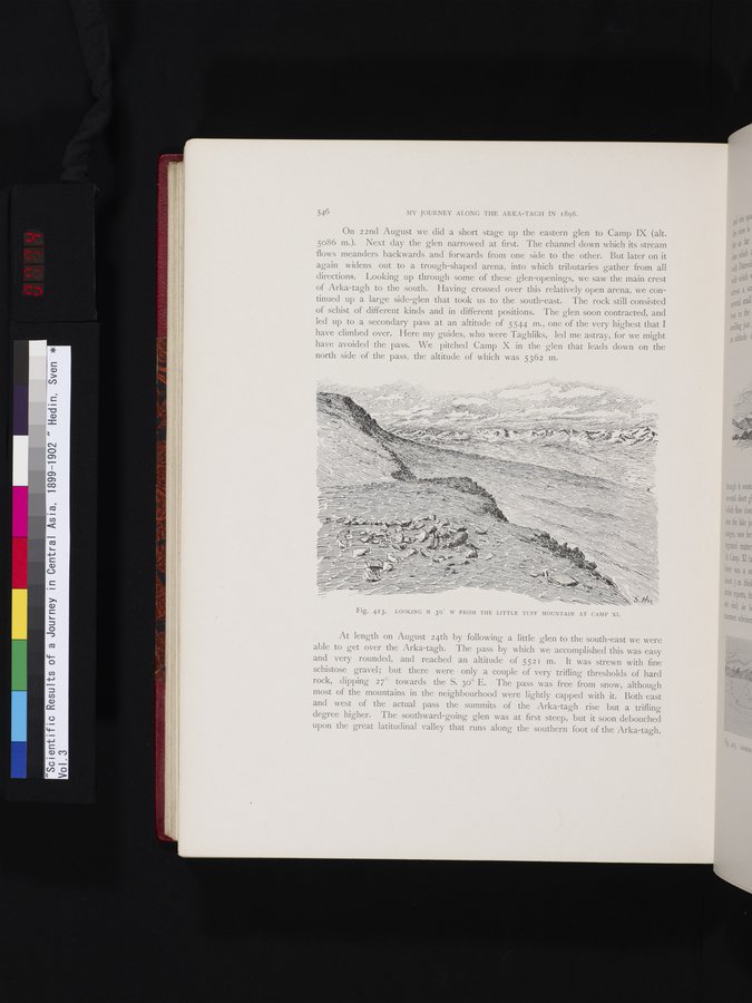 Scientific Results of a Journey in Central Asia, 1899-1902 : vol.3 / 774 ページ（カラー画像）