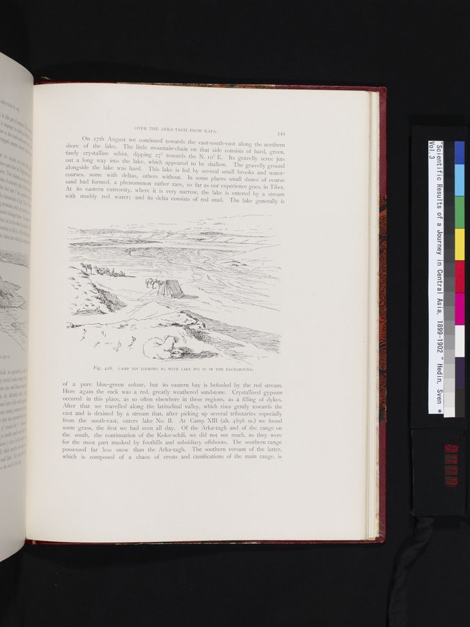 Scientific Results of a Journey in Central Asia, 1899-1902 : vol.3 / 777 ページ（カラー画像）