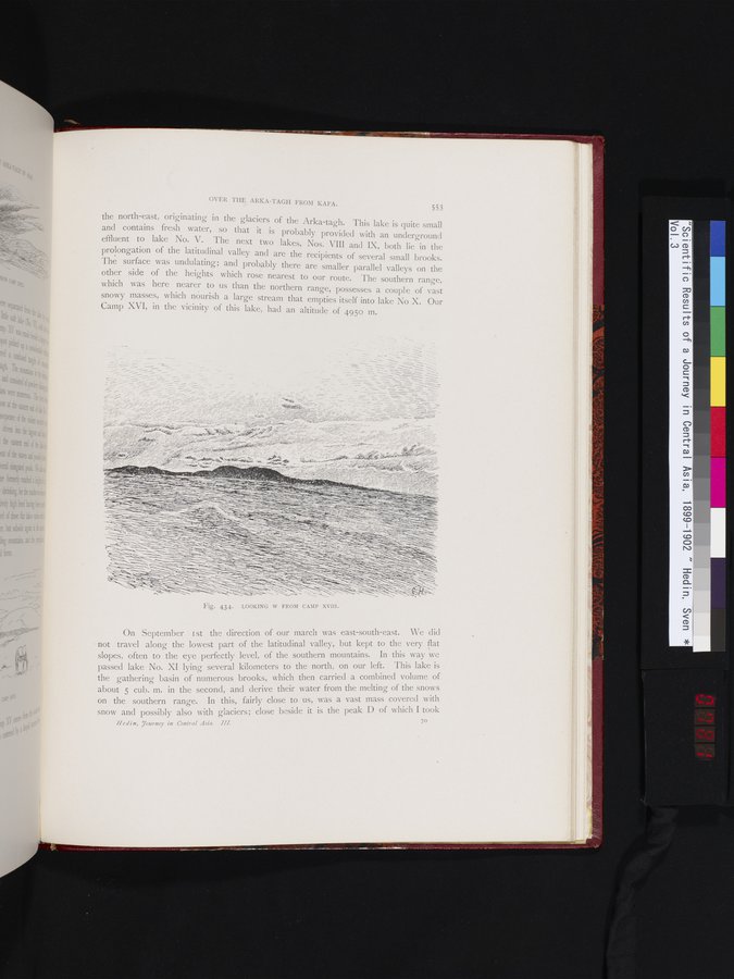 Scientific Results of a Journey in Central Asia, 1899-1902 : vol.3 / 781 ページ（カラー画像）