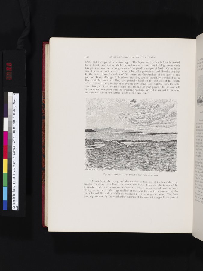 Scientific Results of a Journey in Central Asia, 1899-1902 : vol.3 / 786 ページ（カラー画像）
