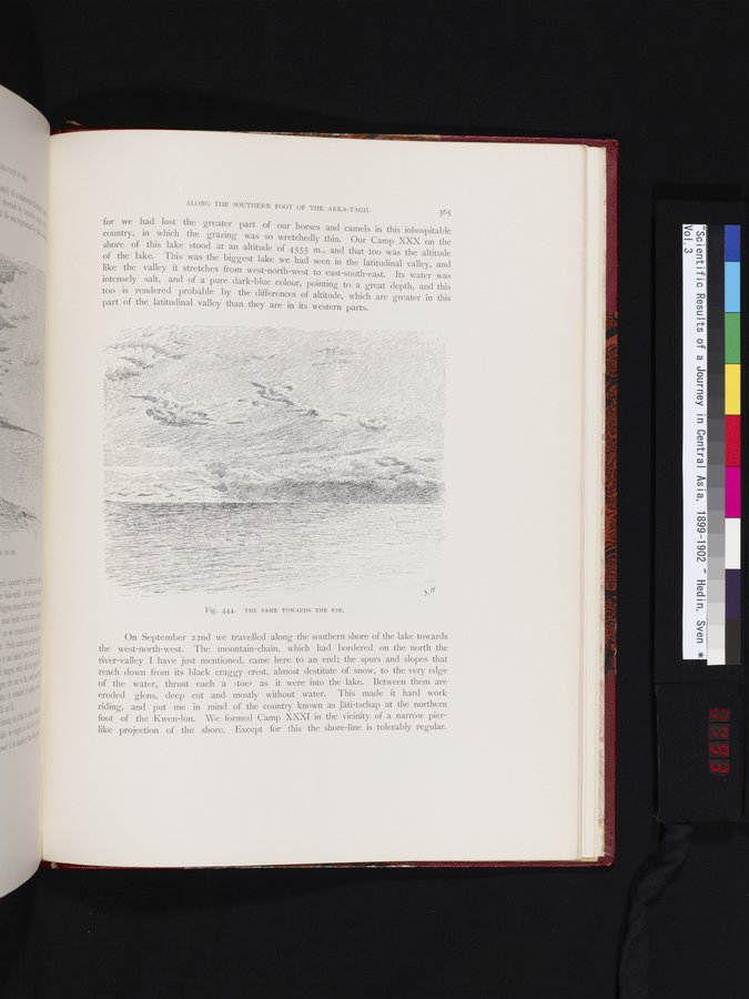 Scientific Results of a Journey in Central Asia, 1899-1902 : vol.3 / 793 ページ（カラー画像）