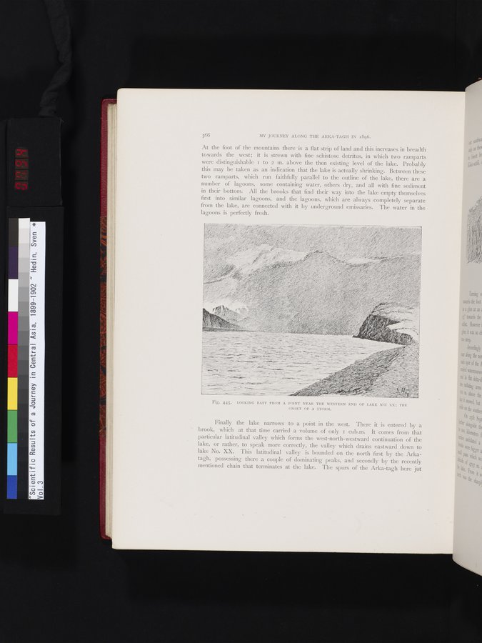 Scientific Results of a Journey in Central Asia, 1899-1902 : vol.3 / 794 ページ（カラー画像）