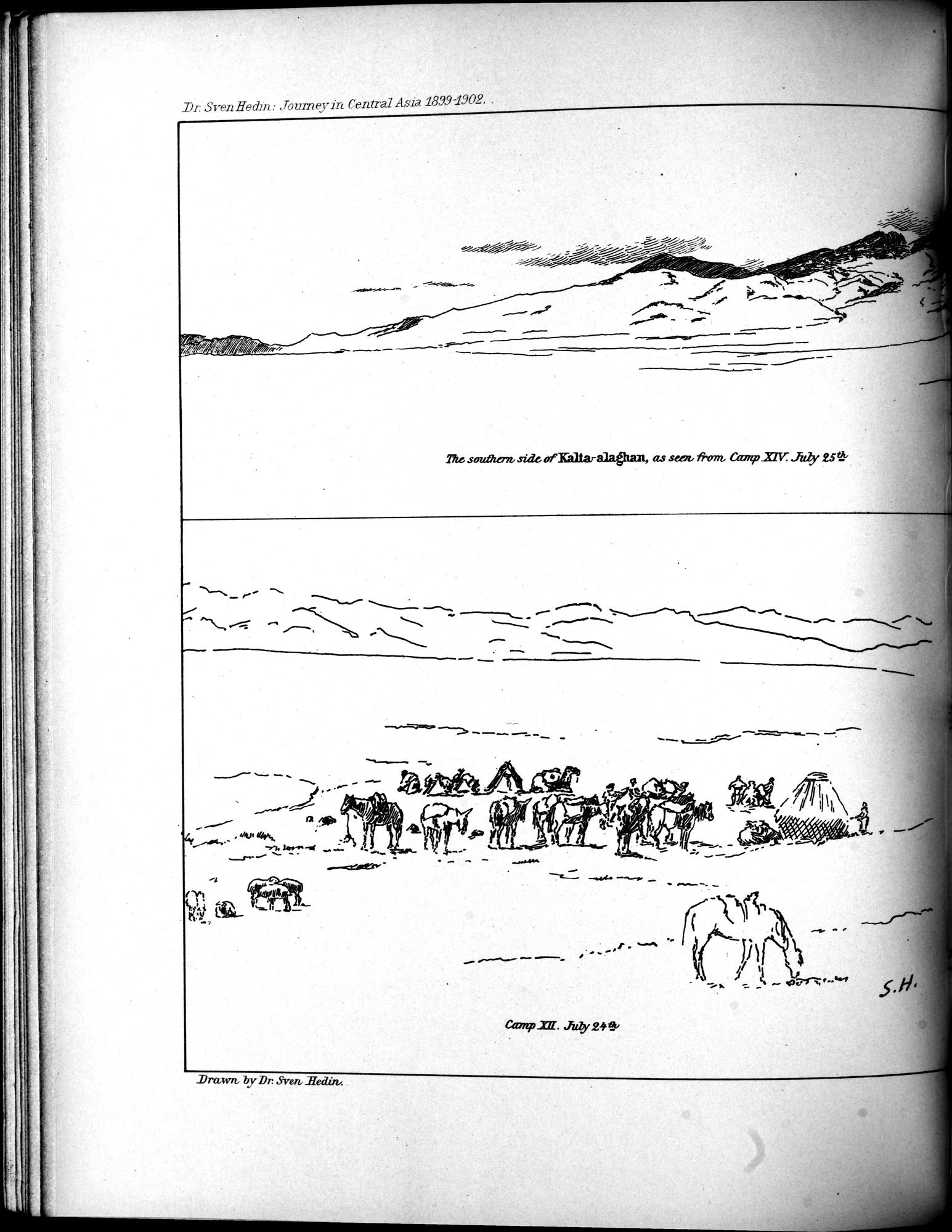 Scientific Results of a Journey in Central Asia, 1899-1902 : vol.3 / 56 ページ（白黒高解像度画像）
