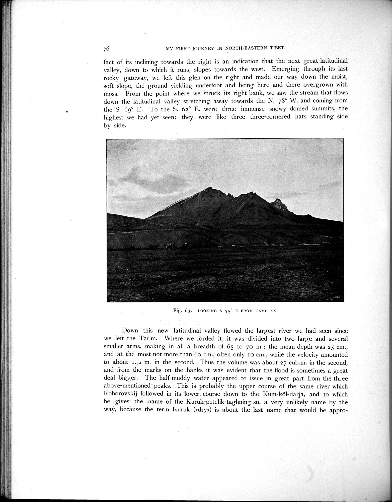 Scientific Results of a Journey in Central Asia, 1899-1902 : vol.3 / 112 ページ（白黒高解像度画像）