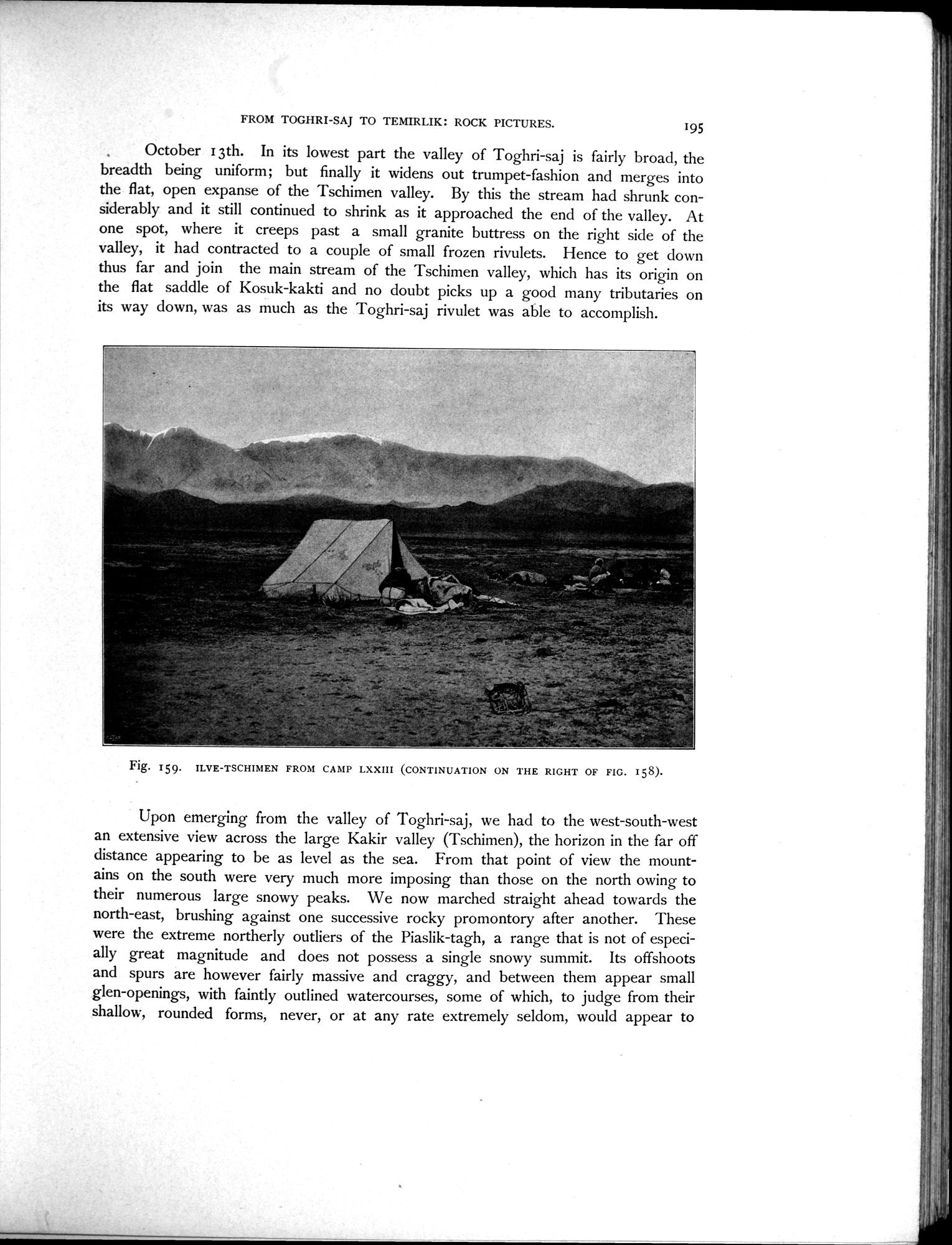 Scientific Results of a Journey in Central Asia, 1899-1902 : vol.3 / 287 ページ（白黒高解像度画像）