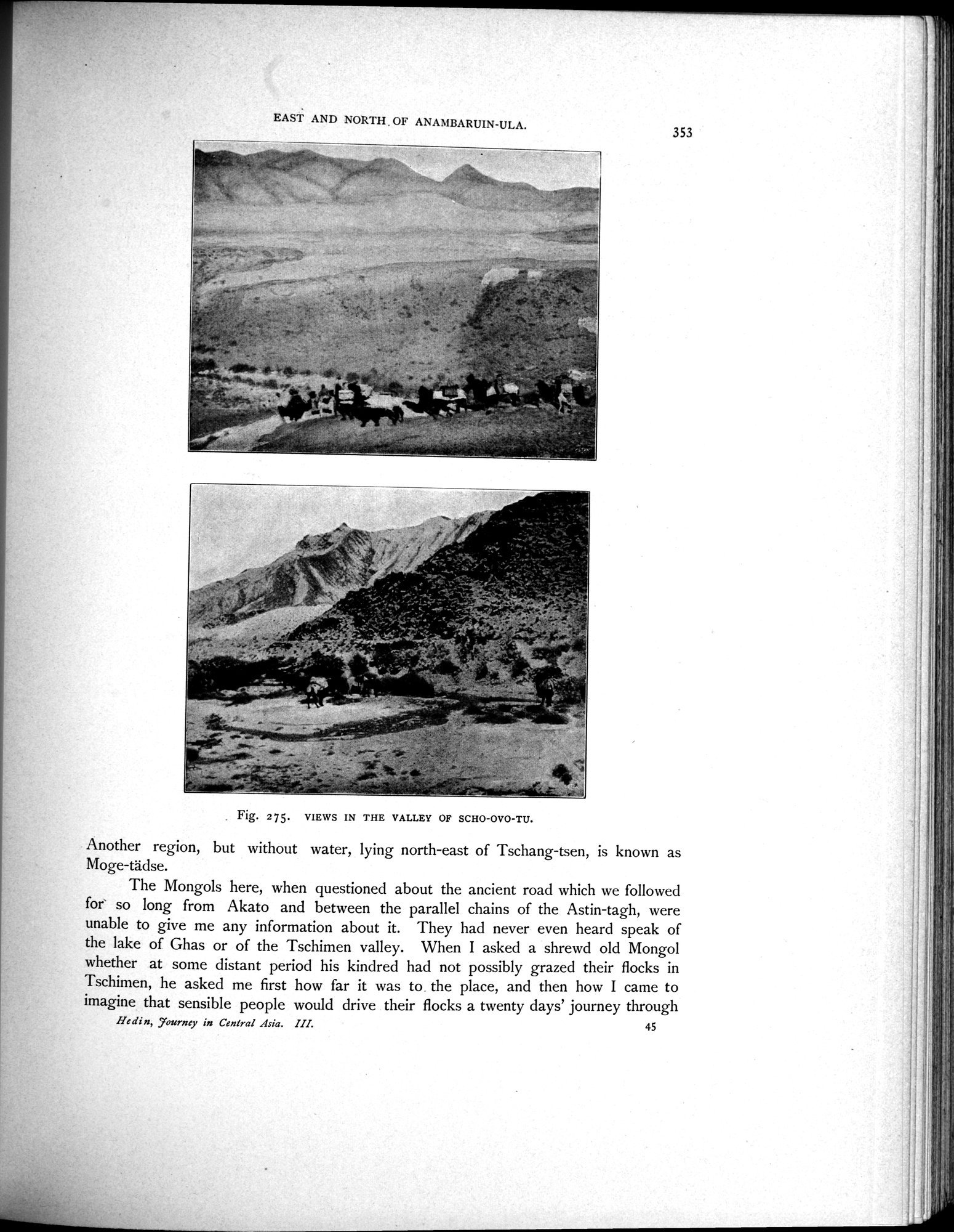 Scientific Results of a Journey in Central Asia, 1899-1902 : vol.3 / 513 ページ（白黒高解像度画像）