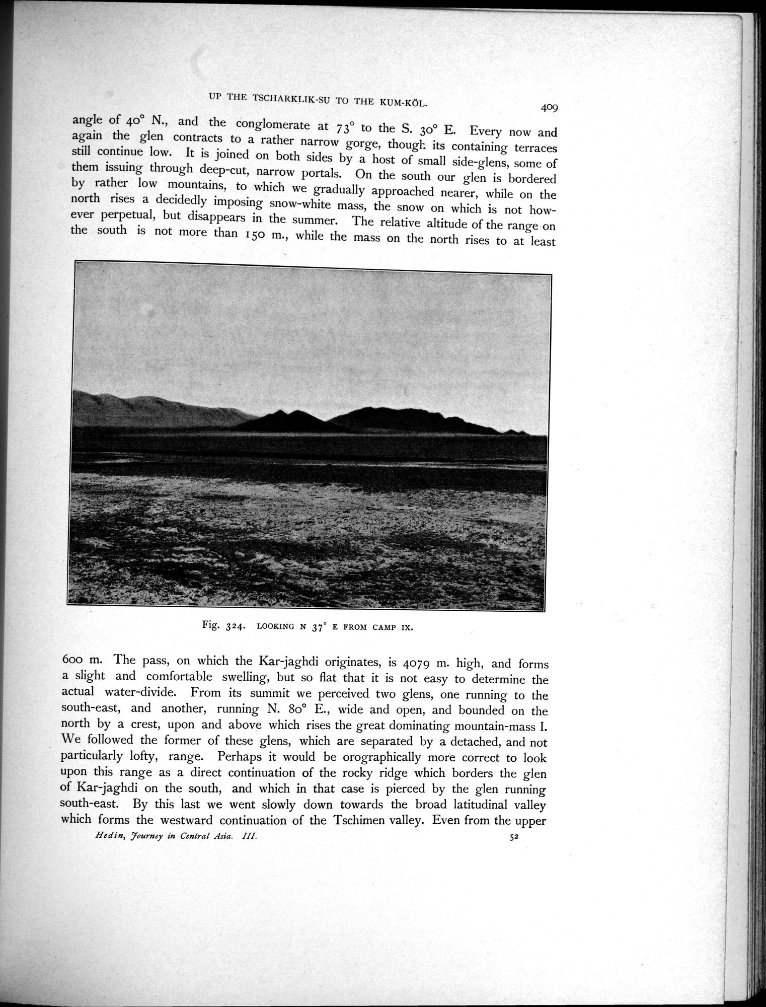 Scientific Results of a Journey in Central Asia, 1899-1902 : vol.3 / 603 ページ（白黒高解像度画像）