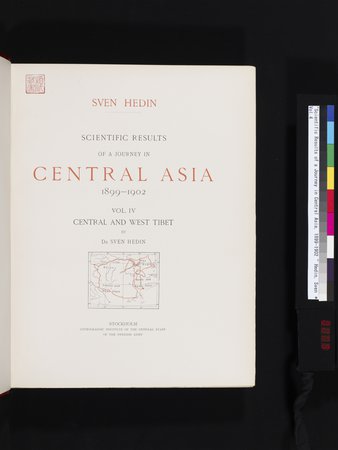 Scientific Results of a Journey in Central Asia, 1899-1902 : vol.4 : Page 9