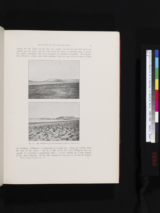 Scientific Results of a Journey in Central Asia, 1899-1902 : vol.4 / 45 ページ（カラー画像）