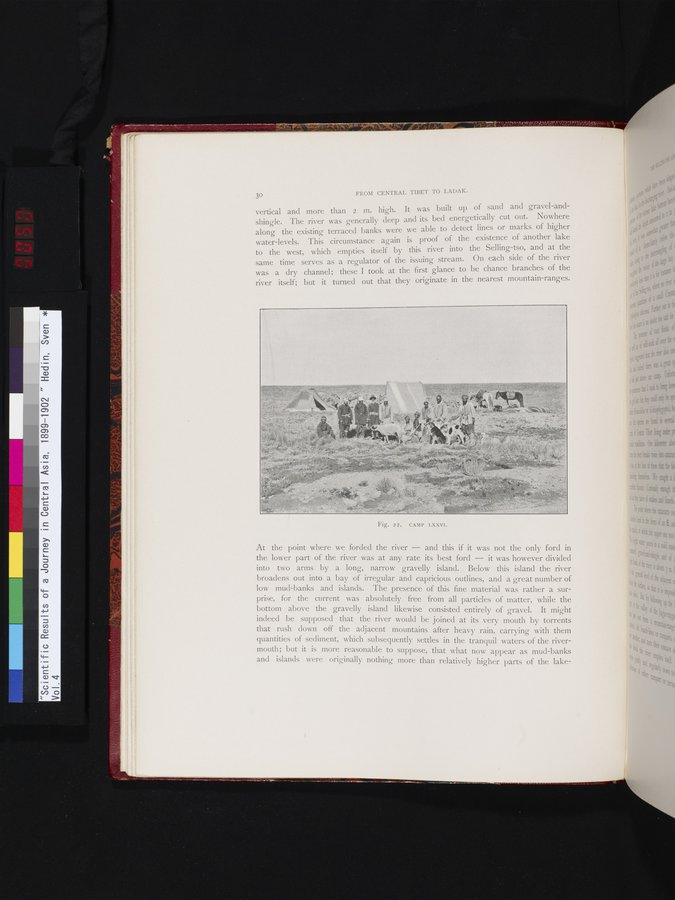 Scientific Results of a Journey in Central Asia, 1899-1902 : vol.4 / 50 ページ（カラー画像）