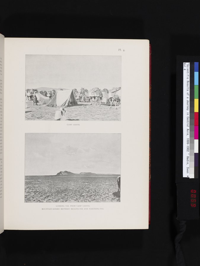Scientific Results of a Journey in Central Asia, 1899-1902 : vol.4 / 59 ページ（カラー画像）