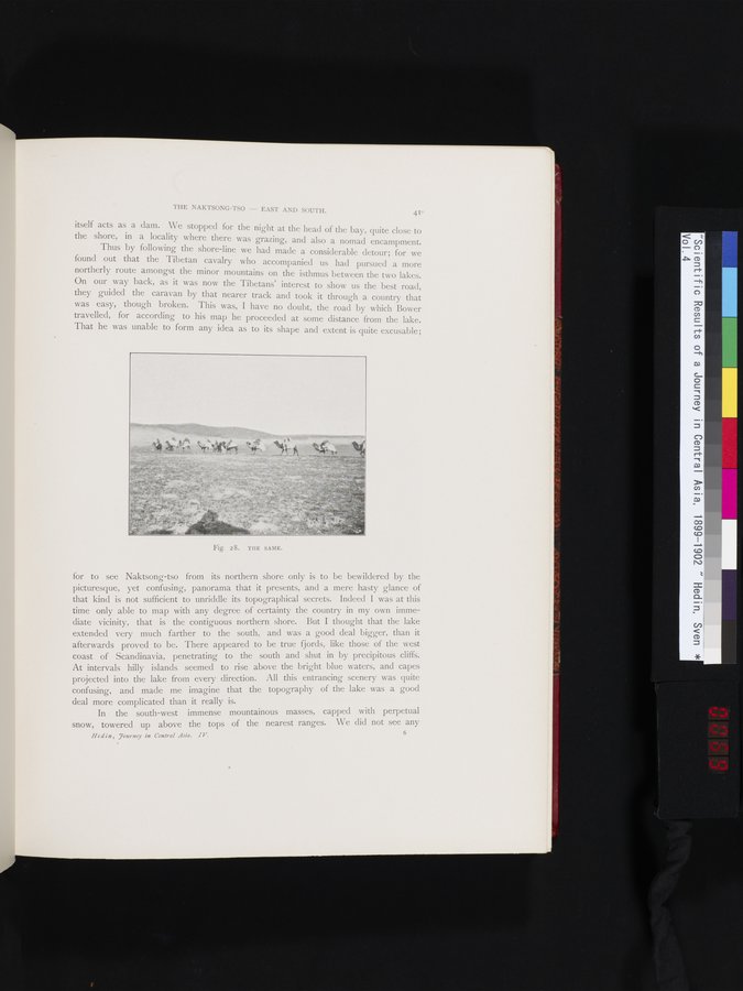Scientific Results of a Journey in Central Asia, 1899-1902 : vol.4 / Page 69 (Color Image)