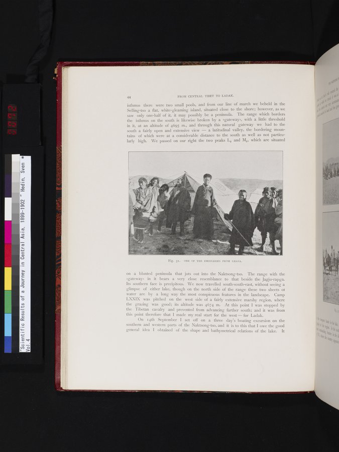 Scientific Results of a Journey in Central Asia, 1899-1902 : vol.4 / 72 ページ（カラー画像）