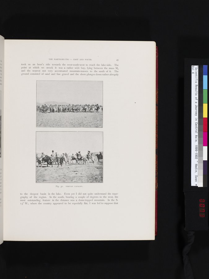 Scientific Results of a Journey in Central Asia, 1899-1902 : vol.4 / 73 ページ（カラー画像）