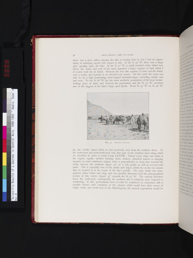 Scientific Results of a Journey in Central Asia, 1899-1902 : vol.4 / 74 ページ（カラー画像）