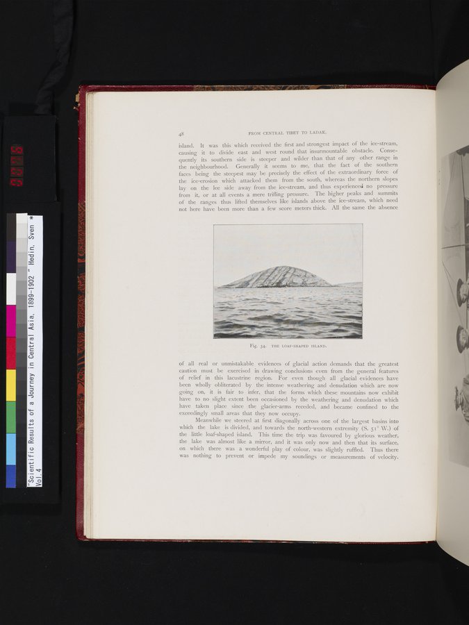 Scientific Results of a Journey in Central Asia, 1899-1902 : vol.4 / 76 ページ（カラー画像）