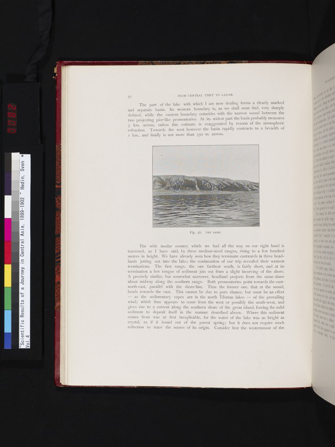 Scientific Results of a Journey in Central Asia, 1899-1902 : vol.4 / 82 ページ（カラー画像）