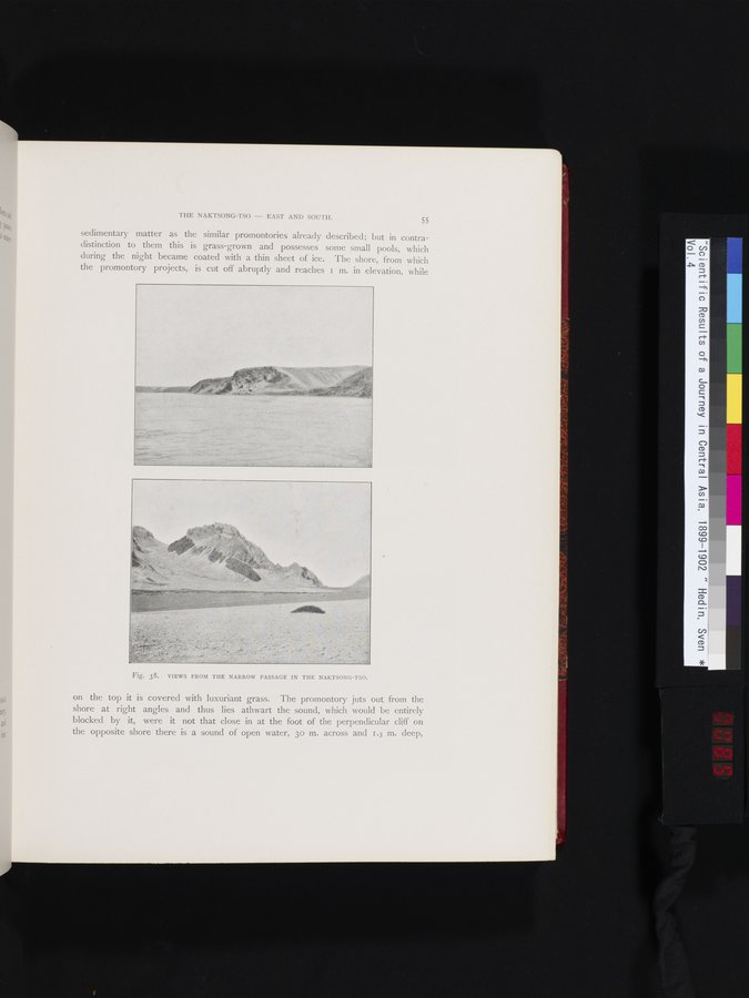 Scientific Results of a Journey in Central Asia, 1899-1902 : vol.4 / Page 85 (Color Image)