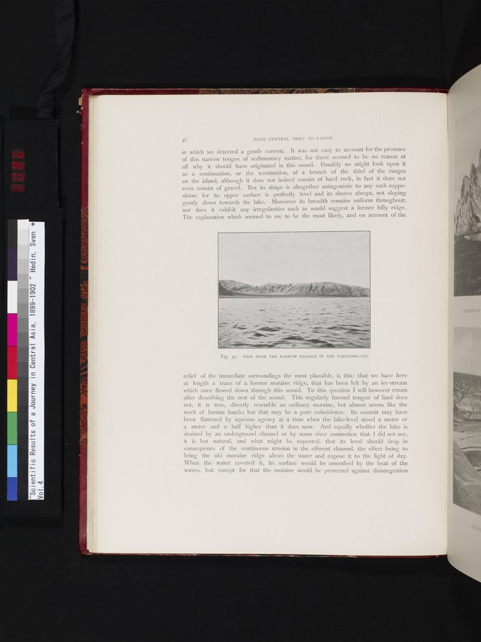 Scientific Results of a Journey in Central Asia, 1899-1902 : vol.4 / 86 ページ（カラー画像）
