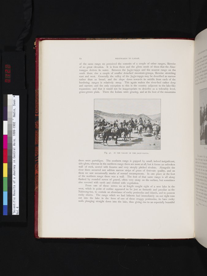 Scientific Results of a Journey in Central Asia, 1899-1902 : vol.4 / 122 ページ（カラー画像）