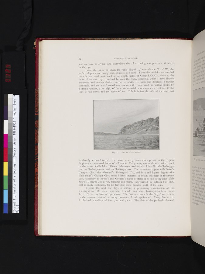 Scientific Results of a Journey in Central Asia, 1899-1902 : vol.4 / 124 ページ（カラー画像）
