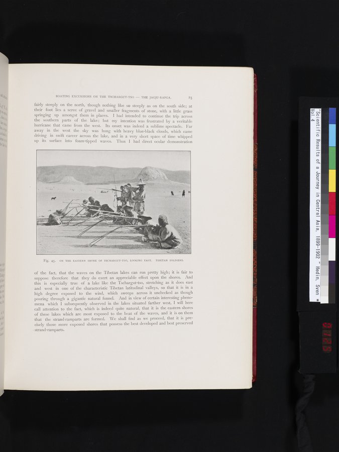 Scientific Results of a Journey in Central Asia, 1899-1902 : vol.4 / 125 ページ（カラー画像）