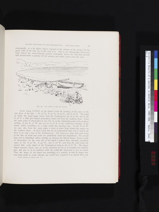 Scientific Results of a Journey in Central Asia, 1899-1902 : vol.4 / 131 ページ（カラー画像）