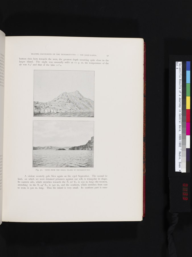 Scientific Results of a Journey in Central Asia, 1899-1902 : vol.4 / Page 133 (Color Image)