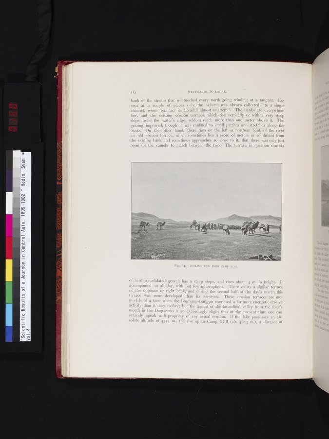 Scientific Results of a Journey in Central Asia, 1899-1902 : vol.4 / 160 ページ（カラー画像）