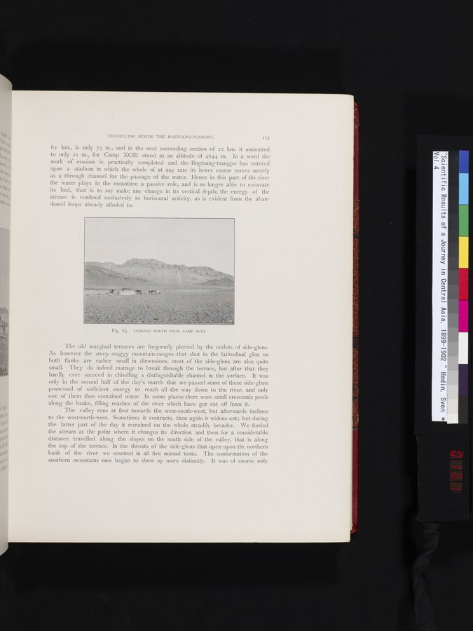 Scientific Results of a Journey in Central Asia, 1899-1902 : vol.4 / 161 ページ（カラー画像）