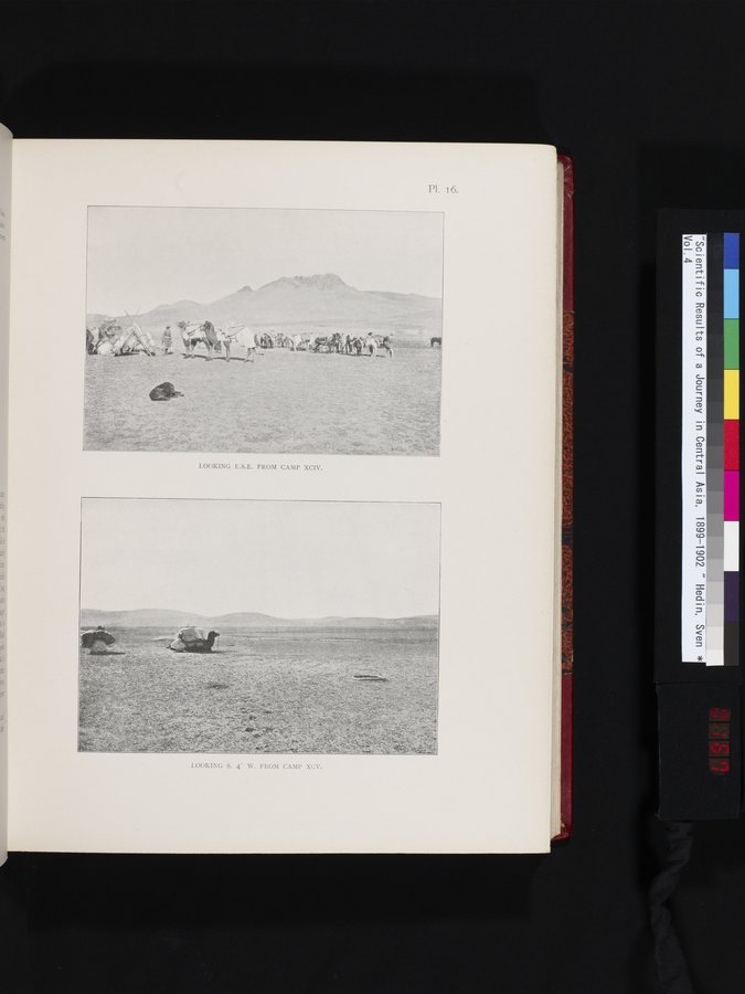 Scientific Results of a Journey in Central Asia, 1899-1902 : vol.4 / 167 ページ（カラー画像）