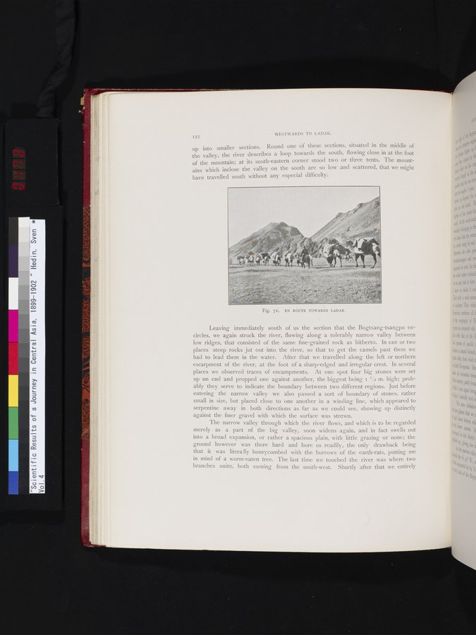 Scientific Results of a Journey in Central Asia, 1899-1902 : vol.4 / Page 172 (Color Image)