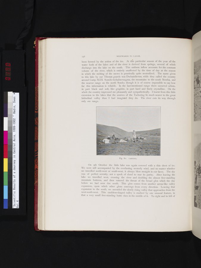 Scientific Results of a Journey in Central Asia, 1899-1902 : vol.4 / 190 ページ（カラー画像）