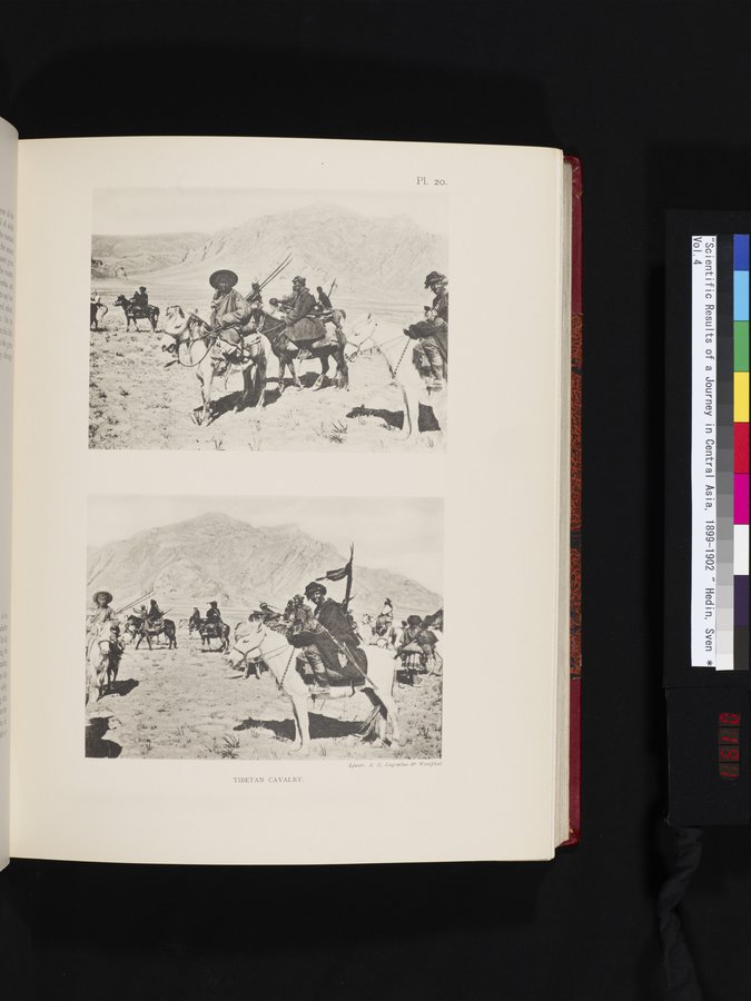 Scientific Results of a Journey in Central Asia, 1899-1902 : vol.4 / 191 ページ（カラー画像）