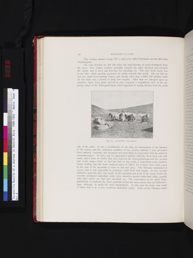 Scientific Results of a Journey in Central Asia, 1899-1902 : vol.4 / 196 ページ（カラー画像）