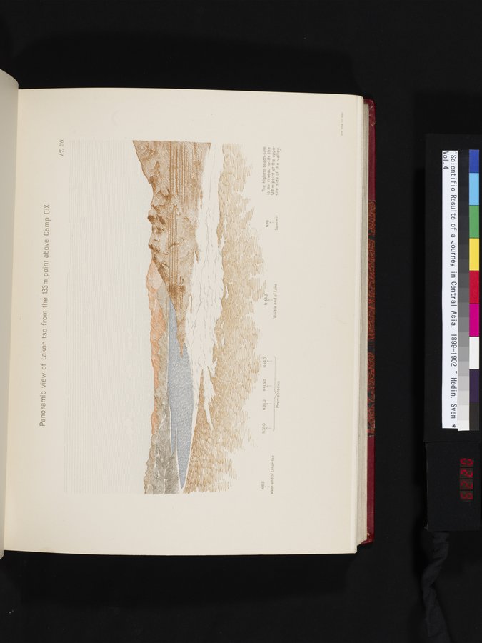 Scientific Results of a Journey in Central Asia, 1899-1902 : vol.4 / 229 ページ（カラー画像）