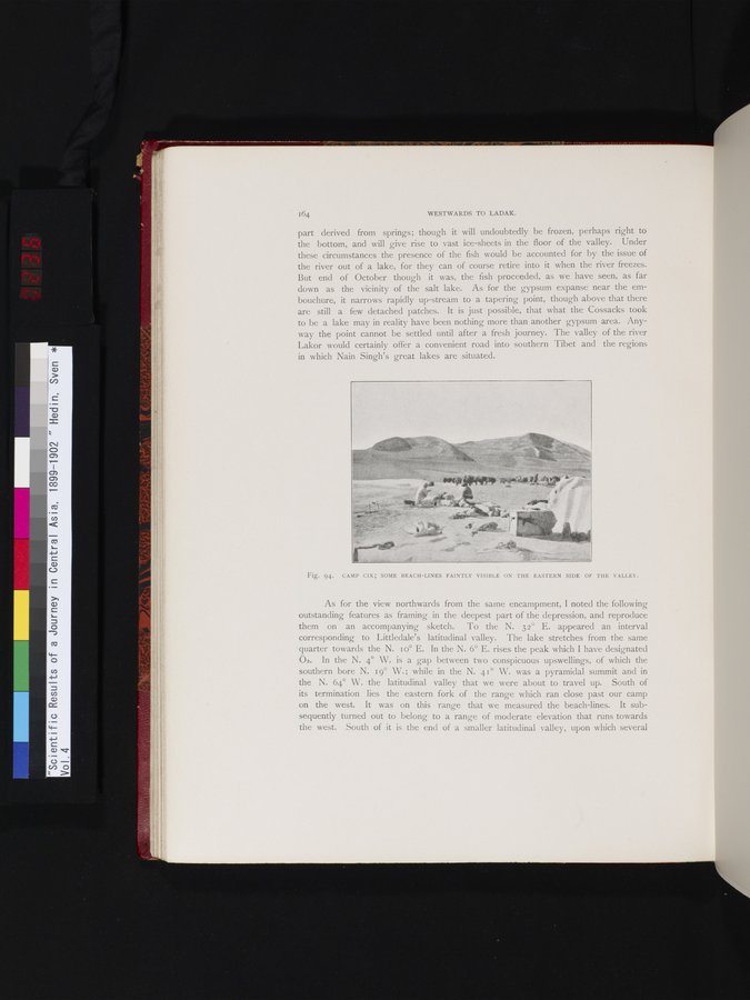 Scientific Results of a Journey in Central Asia, 1899-1902 : vol.4 / 236 ページ（カラー画像）