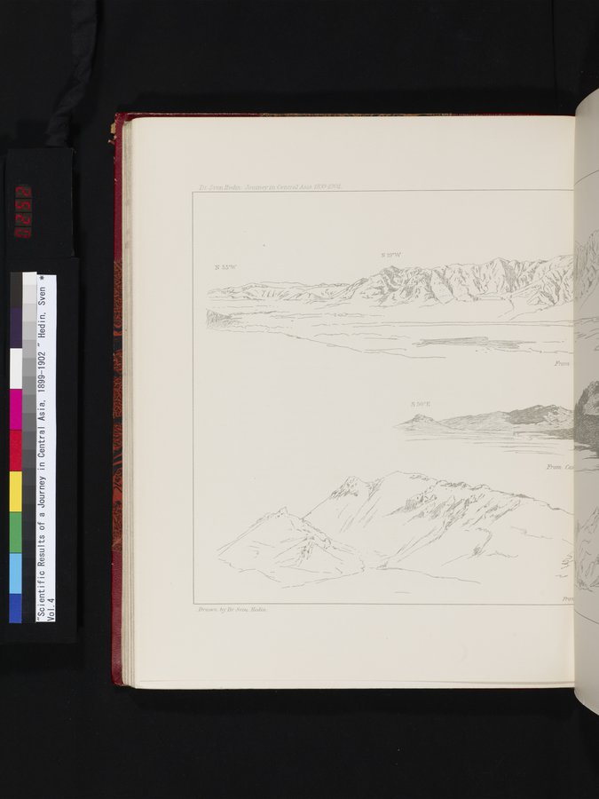 Scientific Results of a Journey in Central Asia, 1899-1902 : vol.4 / 252 ページ（カラー画像）