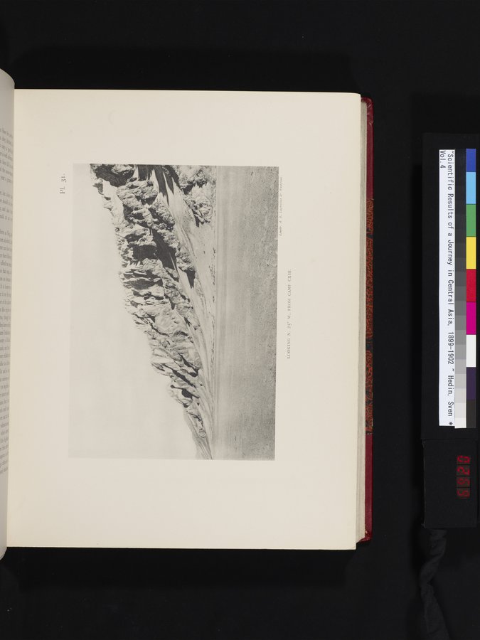 Scientific Results of a Journey in Central Asia, 1899-1902 : vol.4 / 269 ページ（カラー画像）
