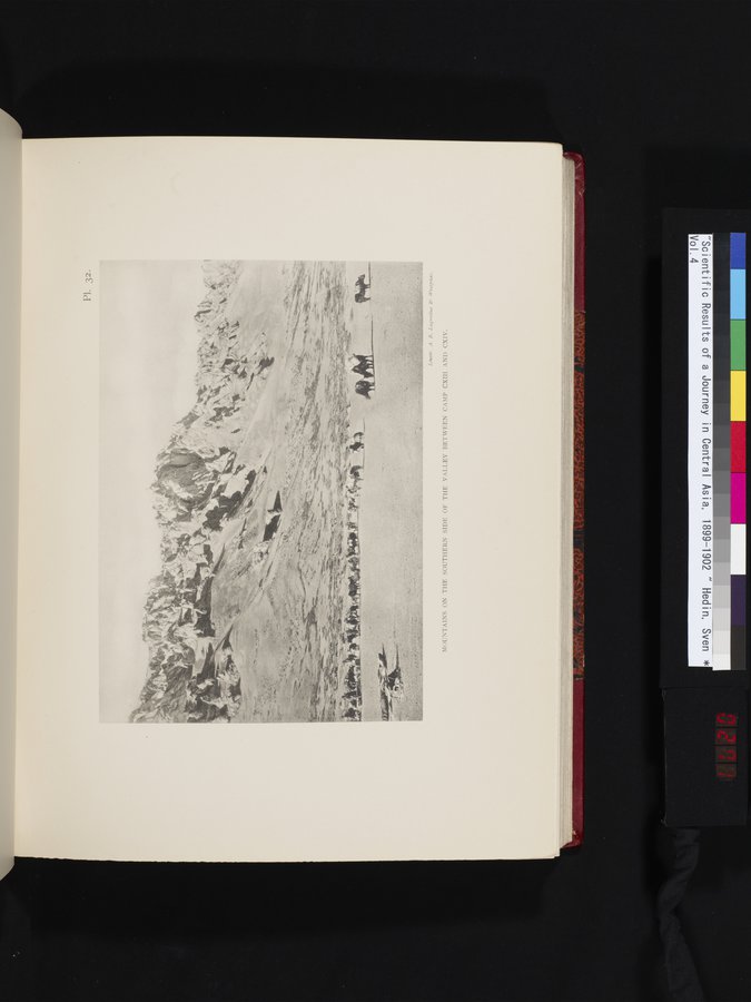 Scientific Results of a Journey in Central Asia, 1899-1902 : vol.4 / 271 ページ（カラー画像）