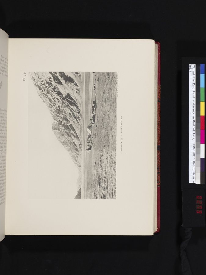 Scientific Results of a Journey in Central Asia, 1899-1902 : vol.4 / 279 ページ（カラー画像）