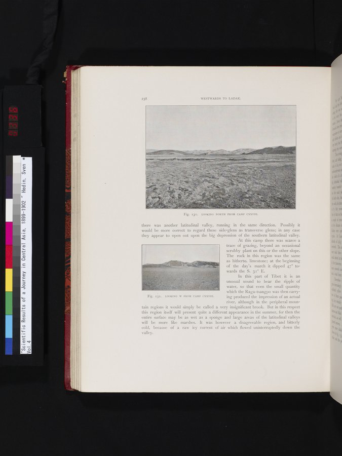 Scientific Results of a Journey in Central Asia, 1899-1902 : vol.4 / 336 ページ（カラー画像）