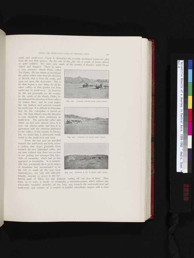 Scientific Results of a Journey in Central Asia, 1899-1902 : vol.4 / Page 347 (Color Image)